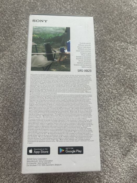 Vand boxa sony srs-xb23