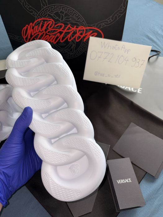 Versace Chain Reaction Triple White