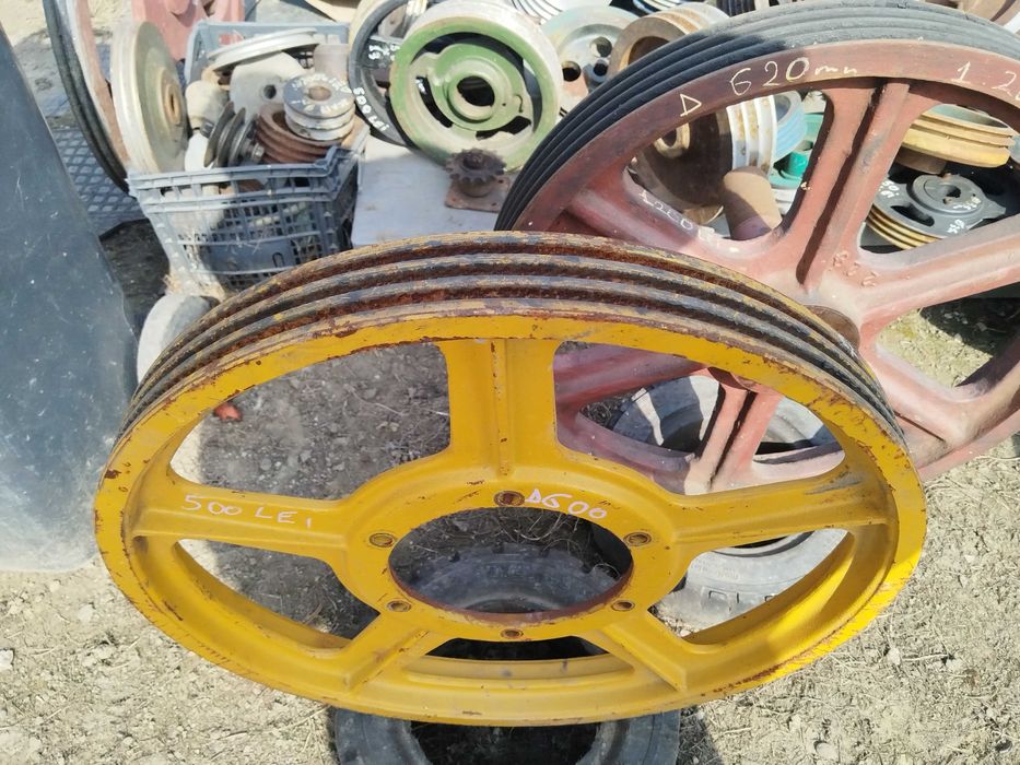 Fulie cu 3 curele 600 mm diametrul