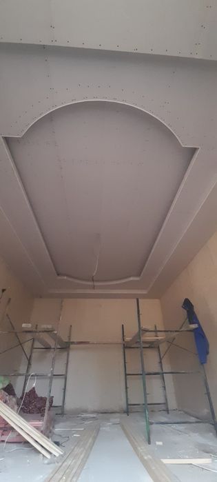 Гипсокартон ламинат ишлараини тез ва сифатли киламиз