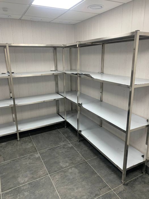 Стеллаж из нержавейки