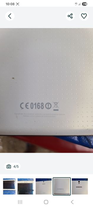 Tableta Samsung SM-T800 Galaxy TabS 10.5'