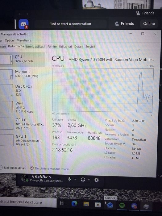 ASUS TUF FX505D Gaming Laptop | Ryzen 7 | GTX 1650 | 16GB RAM | SSD