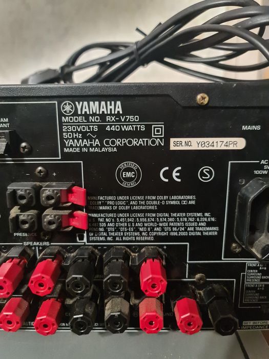 YAMAHA RX-V750 ресийвър / reciever