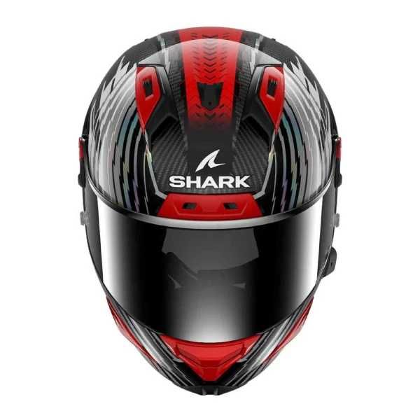 Топ цена Мото Каска за мотор SHARK AERON FULL CARBON EDGY RED