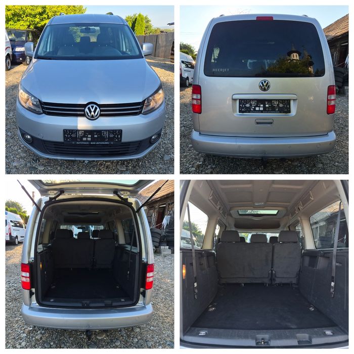 VW Caddy 2.0 140 cp maxi 4x4 2012 7 locuri in acte