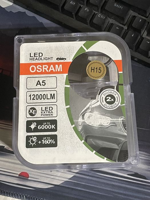 Osram h15 ближний led