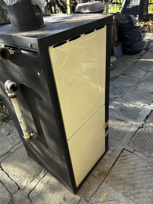 Камина на твърдо гориво с водна риза 10 kW Прити S1 W10