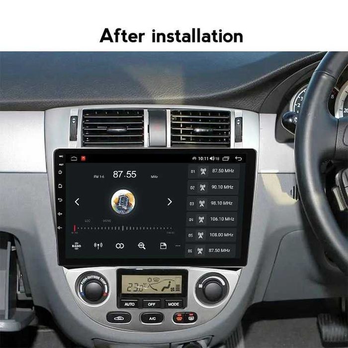 Мултимедия за Chevrolet Lacetti (2004-2013) с CarPlay и Android Auto + Подарък камера