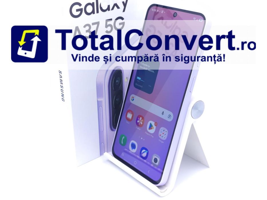 Samsung A37 128GB Awesome Lavender 6GB, Garantie 24 luni | #D93665