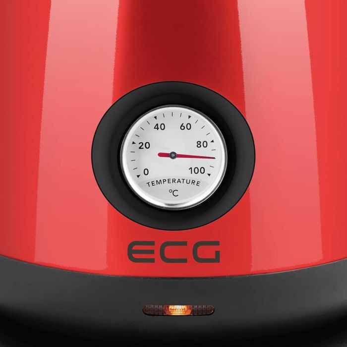 Кана ECG RK 1705 Metallico Rosso, 2200 W, 1.7 L