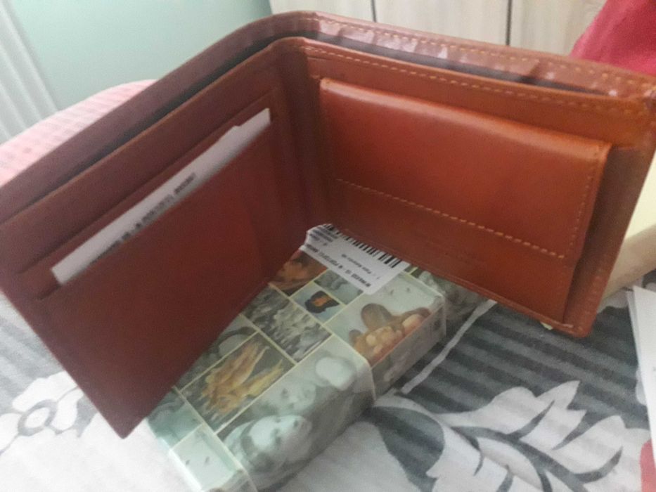 Portofel barbat din piele naturala