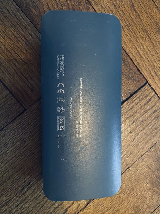 Външна батерия Canyon CNE-CPB100DG 10000 mAh, тъмно сив