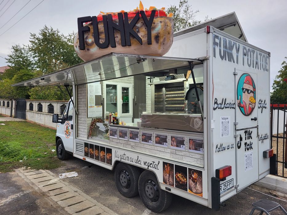 Vând afacere la cheie Foodtruck/firma/autorizații/concept/retete