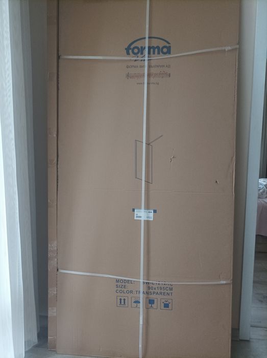 Параван за баня преградно стъкло