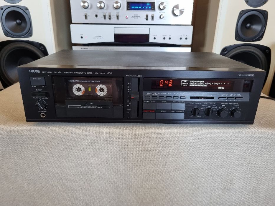 Deck Yamaha KX-500. Dolby B,C, HX Pro. Perfect functional. Impecabil.