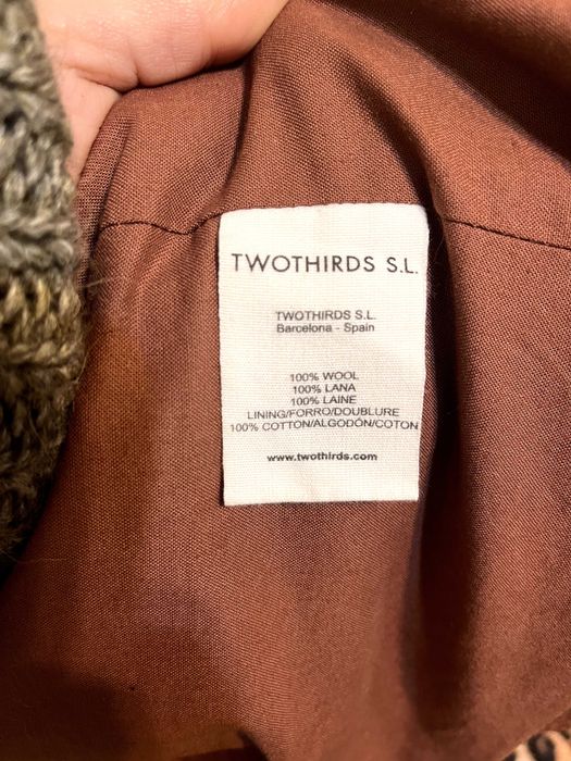 Топло Вълнено Двуредно палто H&M