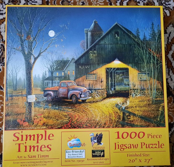 Пъзел "Simple times" 1000 части