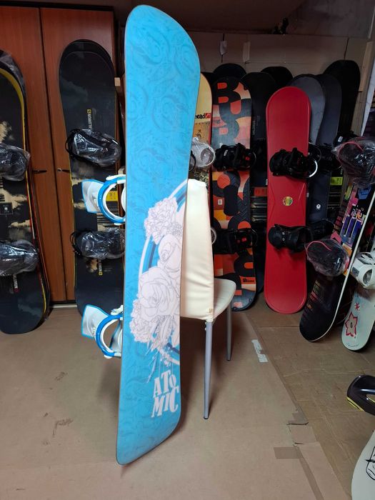 Placa snowboard 148 cm Atomic cu legaturi Atomic boots dama