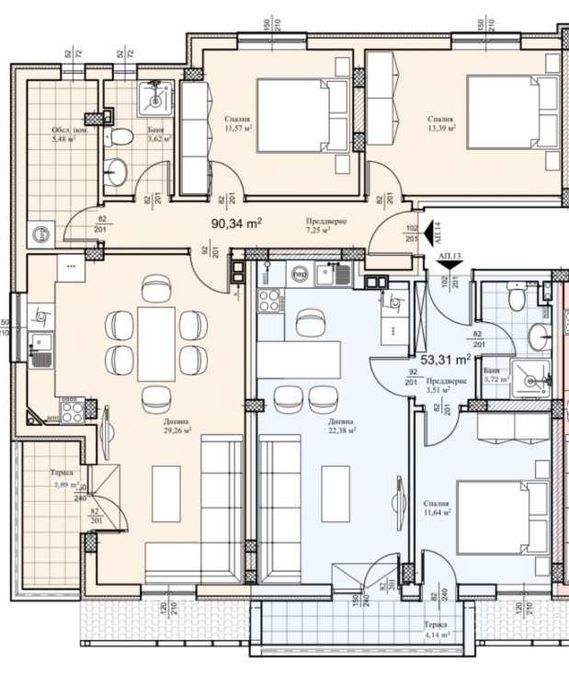 Тристаен НОВО СТРОИТЕЛСТВО - кв. Прослав | Реална оферта