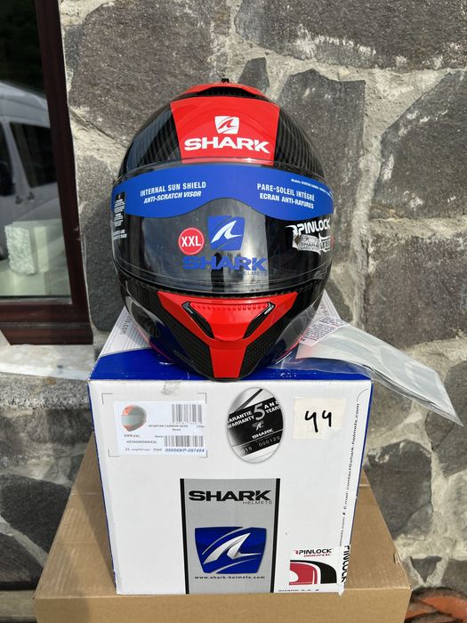 Casca Shark Spartan Carbon Skin XXL
