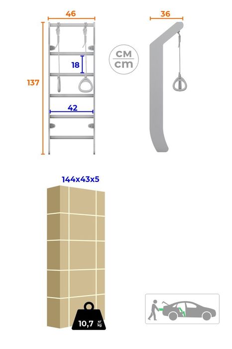Шведская стенка для детей