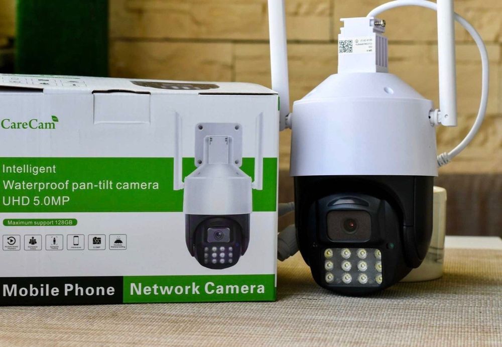 WiFi camera 5mpx 6zomm Care Cam Pro app Камера за видео наблюдение