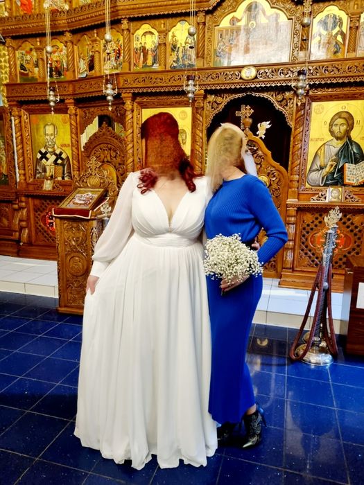 Rochie mireasa , unic proprietar , purtata o data , reglabila