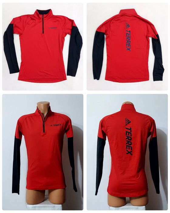 Bluza funcțională ADIDAS Terrex Agravic XC cu mânecă lungă, Nr. S