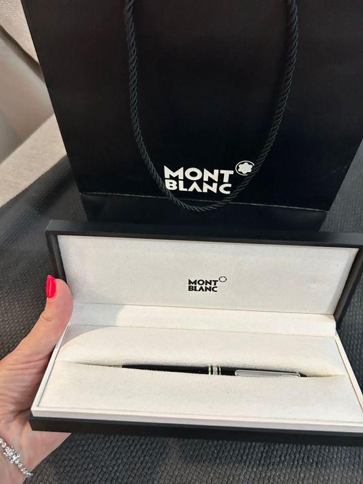 Pix Montblanc Meisterstück Platinum Line Midsize Ballpoint Pen