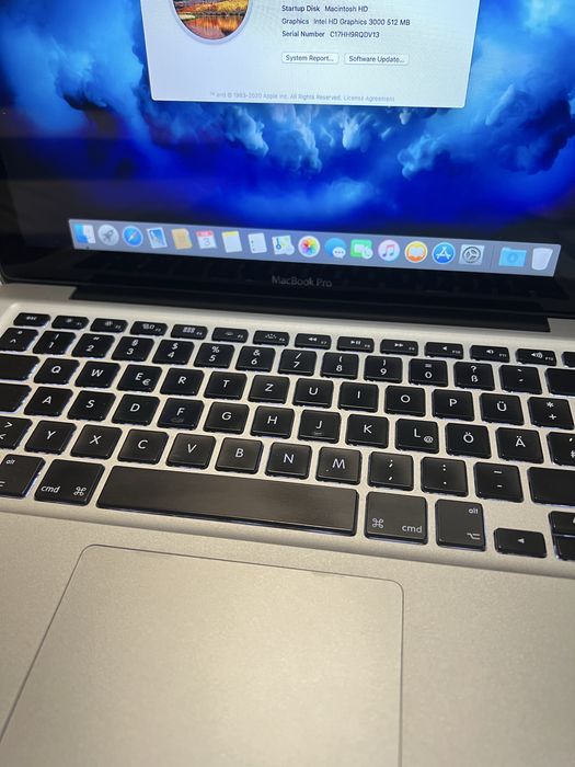 Macbook pro 13  2012