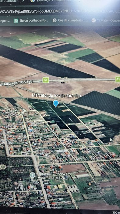 Teren Moara Vlasiei . Caciulati 1500 m2