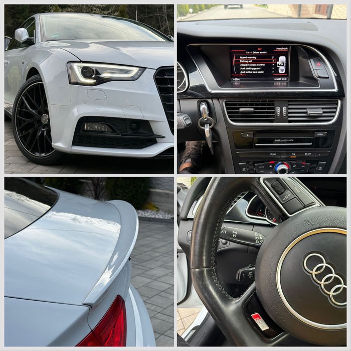 Audi A5 Competition / Distronic / Navigatie / Lane Assist / Senzori Parcar / 190 CP