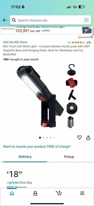 Lampa multifunctionala LED