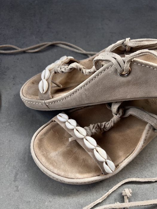 Sandale ZARA de piele, Marimea 36