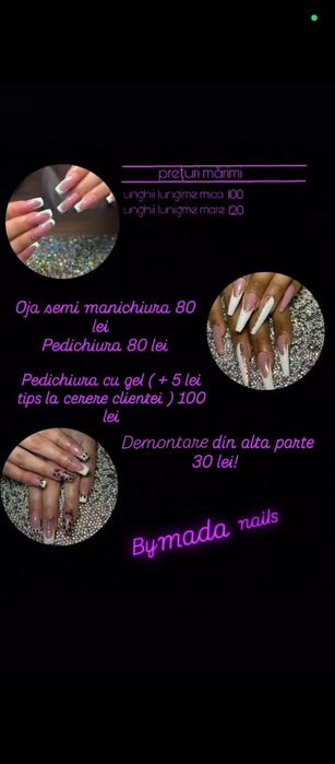 Manichiura pedichiura/unghii cu gel