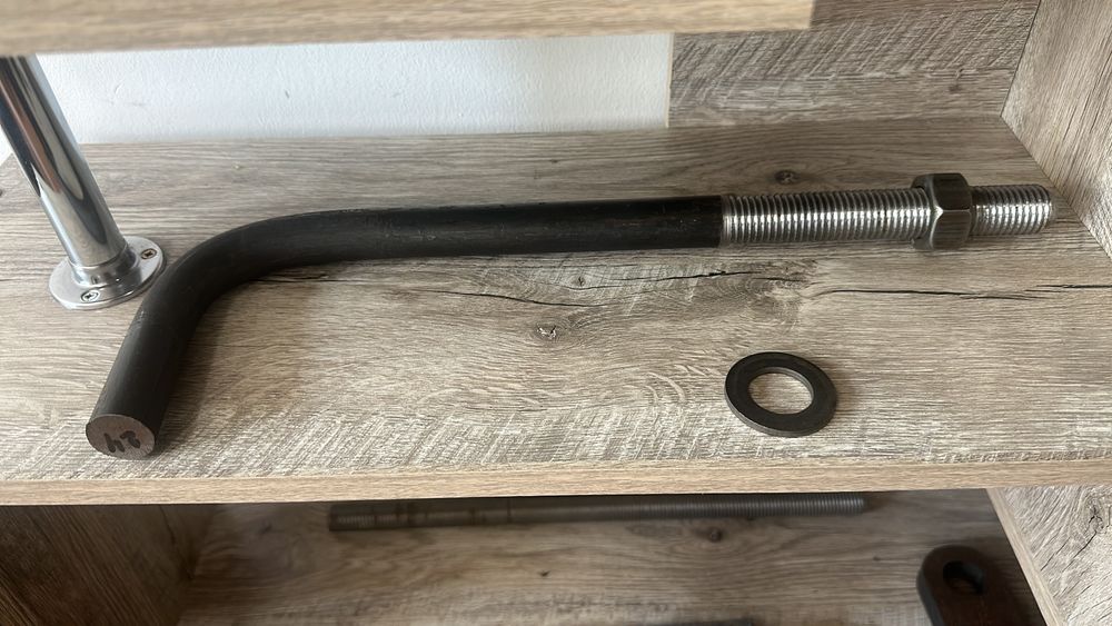 Фундаментные болты с загибом в Алматы