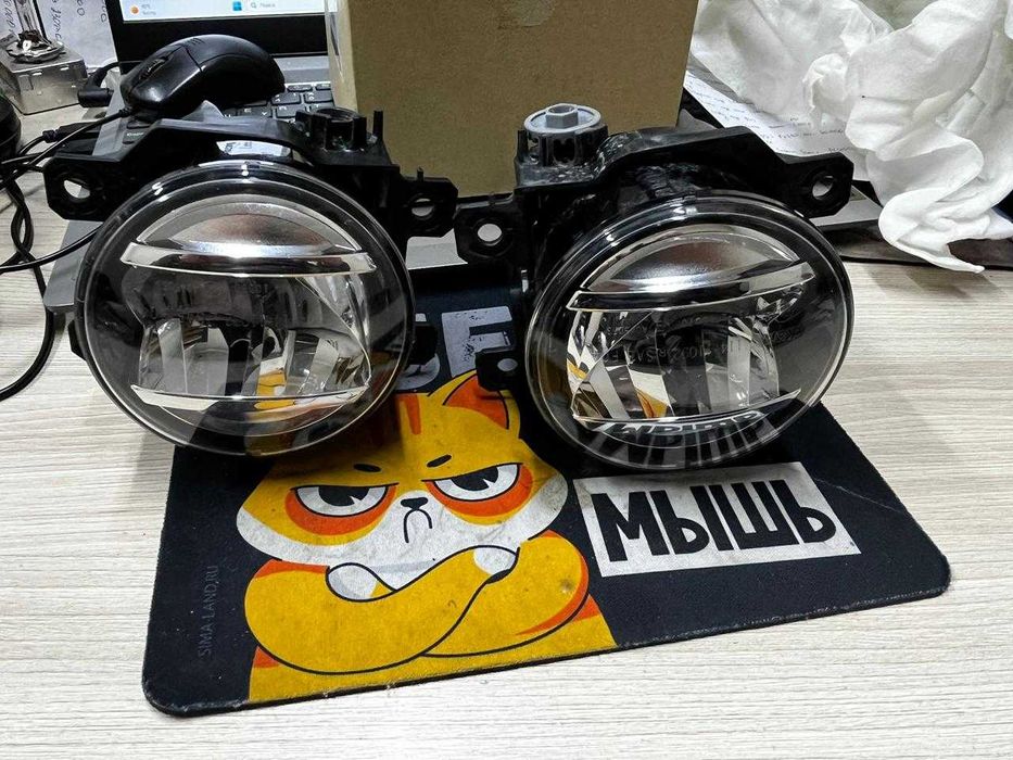 Туманка в бампер на субару форестер Led