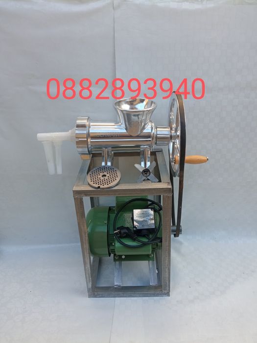 Месомелачка номер-32+Електромотор с стойка за 1.5 kw/2.2kw