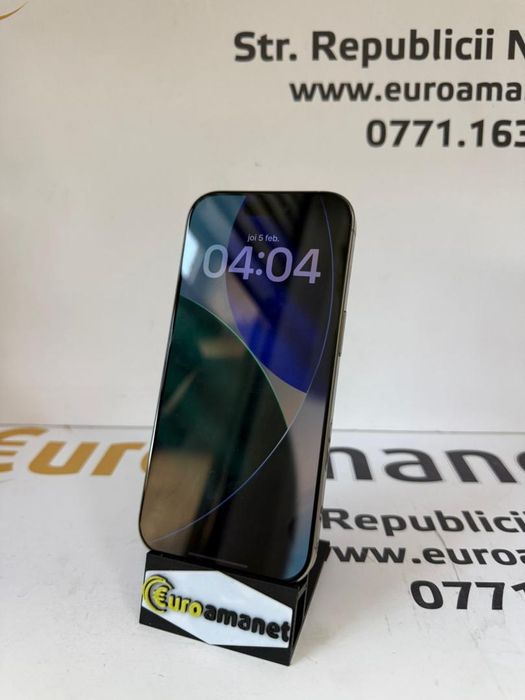 Telefon mobil Apple iPhone 16 Pro, 128GB, 5G, White Titanium -G-