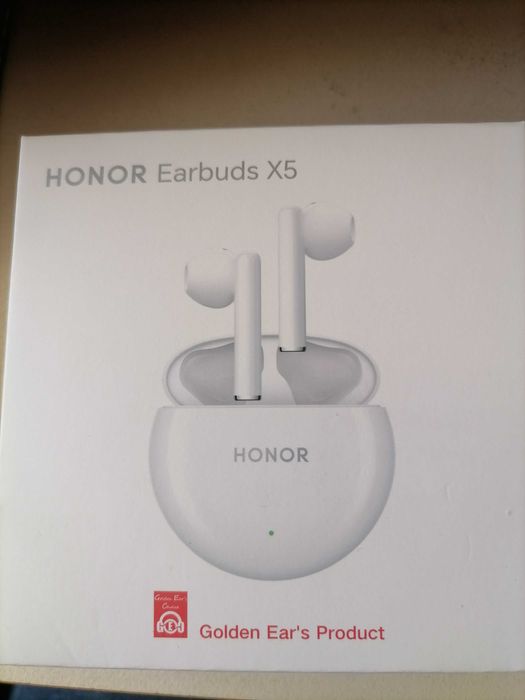 Слушалки Honor Earbuds x5 бели