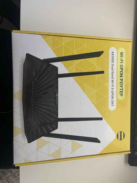 Продается wi fi 6 gpon роутер