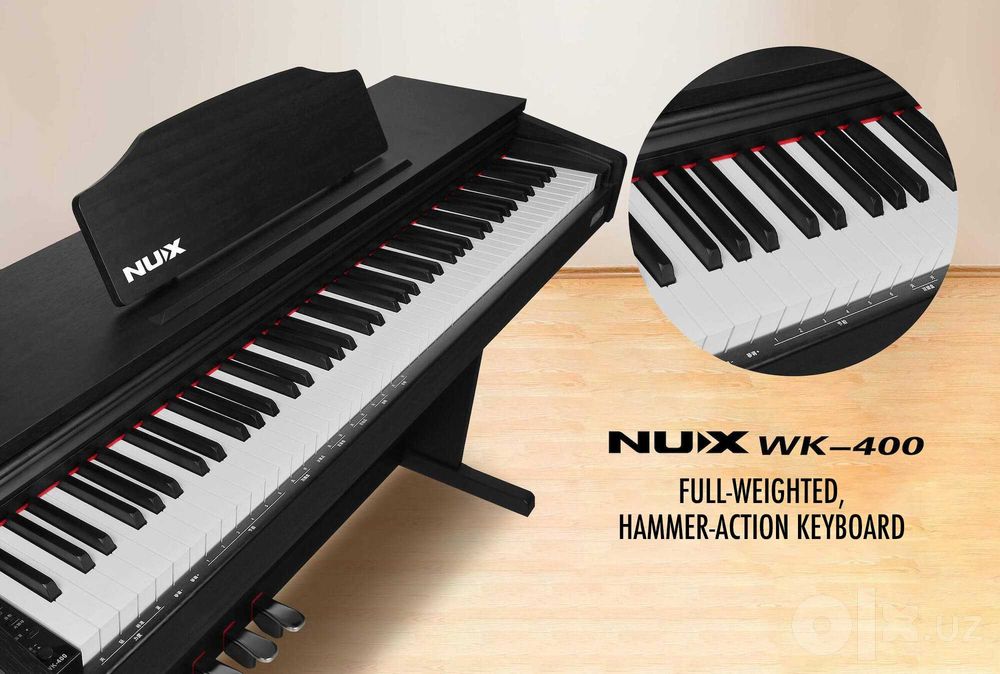 NUX wk 400 digital pianino + stul