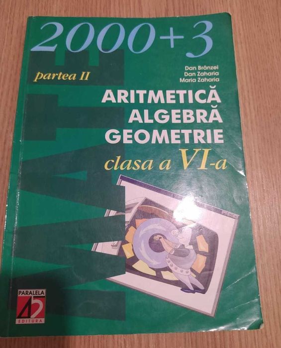 Set cărți și manuale matematică