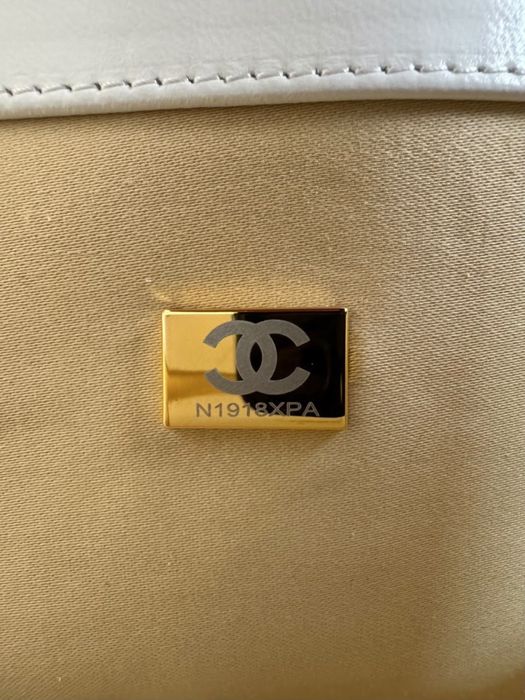Geanta Chanel Raffia premium piele naturala pe comanda (alb)