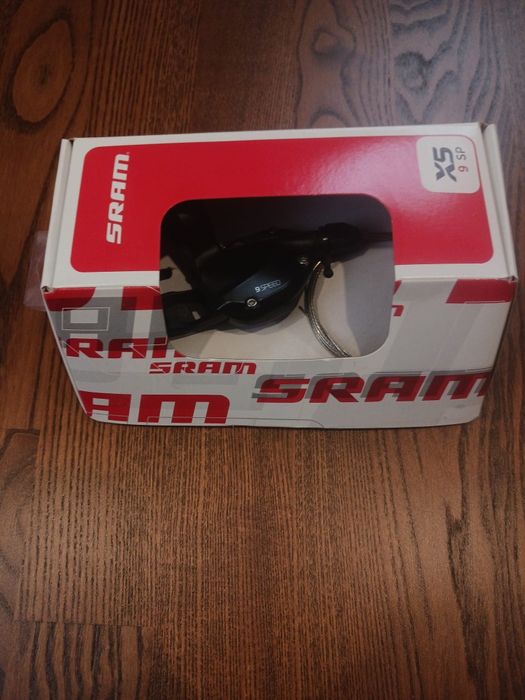 Vănd Set Schimbător Spate și Manetă SRAM X5 - 9 Viteze - NOI în cutie (Dețin Factură)