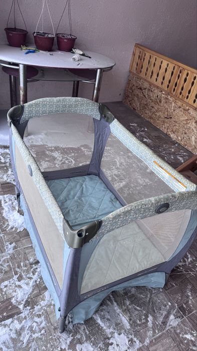 Манеж-кроватка детская