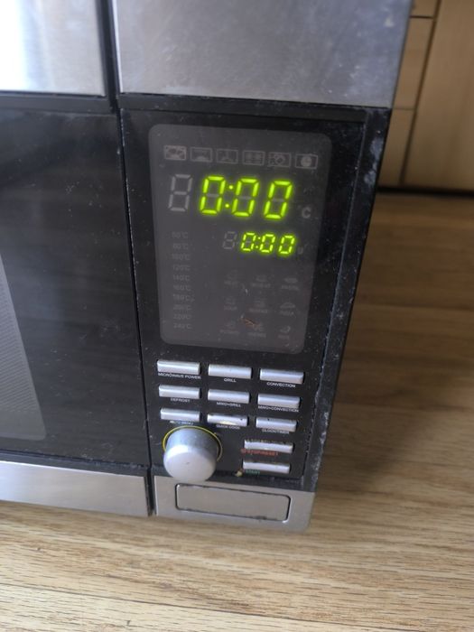 Микровълнова печка.Инокс.Грил.