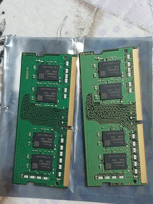 32GB 3200Mhz DDR4 SODIMM CL22 - SK Hynix,  Micron, Crucial, Rammaxel