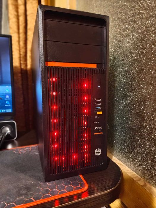 Calculator gaming  Intel Xeon 8 nuclee, SSD, Grafica RX480 , Win11